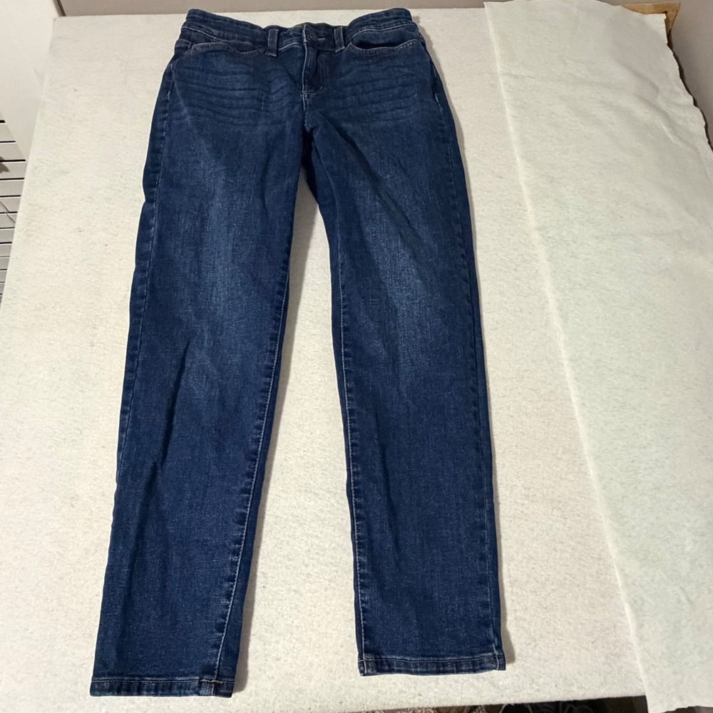 Talbots Simply Flattering Collection Boyfriend Jeans Dark Wash Size 10 BD5487